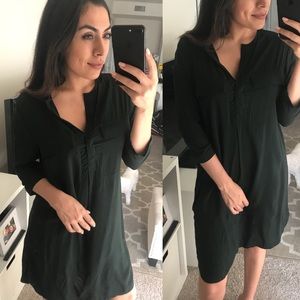 Dresses - Dark Green Shift Dress Dresses - Dark Green Shift Dress